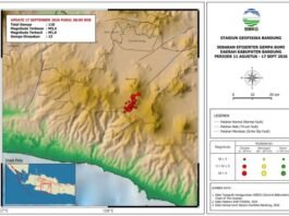 BMKG Dalami Sumber 118 Gempa di Kabupaten Bandung